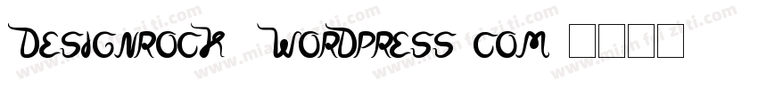 DesignRock  WordPress.com字体转换